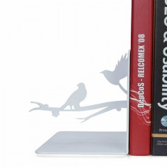 KALA 书立创意简约书挡办公书夹北欧学生桌上书立架铁金属卡通动漫书靠