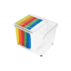 HIPCE 创意CD盒透明DVD盒大容量光盘存放架120片碟片收纳箱带内页