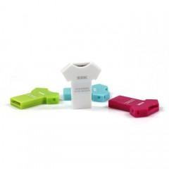 飚王/SSK T恤 TF（microSD）卡读卡器 SCRS052