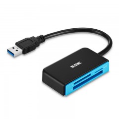 飚王/SSK USB3.0 三合一读卡器 支持TFSDCF SCRM330