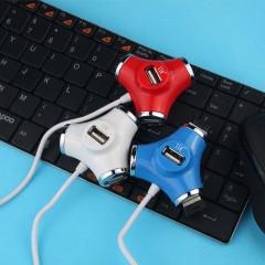 飚王/SSK 创意水管SHU012 USB分线器 HUB 高速扩展口 4口集线器