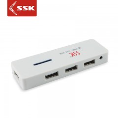 飚王/SSK 闪灵SHU006 USB2.0 HUB 一拖四分集线器 创意高速4口扩展