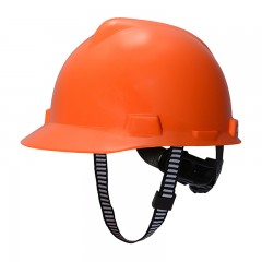 梅思安 标准型安全帽 10172903 (橙色) （顶部无透气孔 ）（实际单位：顶）