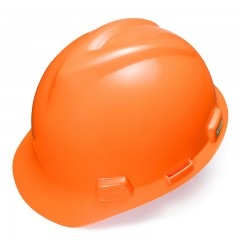 梅思安 标准型安全帽 10172903 (橙色) （顶部无透气孔 ）（实际单位：顶）