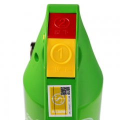 欧伦泰 灭火器 车载车用家用 简易式水基型灭火器 消防器材950ml 绿色 MSJ950