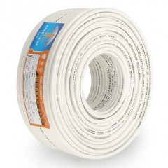 一线丰旭 有线电视线100米/200米同轴电缆装修4屏蔽闭路线 电视线