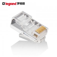 TCL/罗格朗 632710RJ45超五类非屏蔽水晶头100个