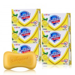 舒肤佳 柠檬清新香型香皂115克*6块洗澡洗手香皂