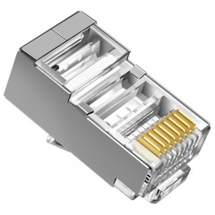 TP-LINK TL-EH5e21超五类屏蔽网络水晶头100个网线RJ45头工程家装