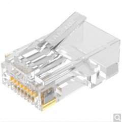 SAMZHE/山泽 SJ-6100 工程级六类网络水晶头6类RJ45网络水晶头100