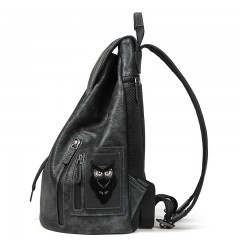 皮尔卡丹 双肩包男新款潮流大学生电脑书包简约大容量休闲背包