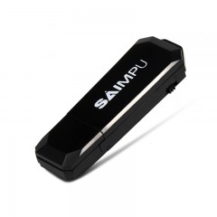 三浦 微型插卡录音笔 高清带读卡器功能4小时录音边充边录 黑色 A16