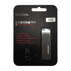 联想 移动U盘USB2.0金属个性旋转创意商务经典款8G T210