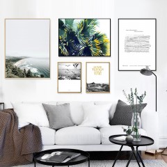 国产 北欧创意相框墙照片墙客厅装饰画大尺寸组合画餐厅走廊壁画墙画