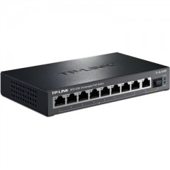 TPLINK 千兆上联8口POE交换机企业网络监控 TL-SL1210P