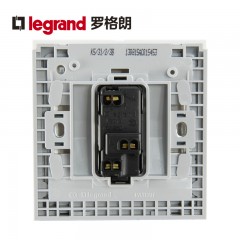 罗格朗 开关插座K5单开双控 86型单联双控开关 一开双控面板