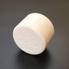 国产 给水PVC管件饮用水管配件20/25/32/40/水管堵头堵帽盖帽子管堵