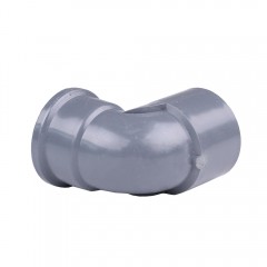 国产 PVC灰色内丝弯头 异径内螺纹弯头带丝 铜内丝20/25/32内牙给水管