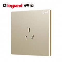 罗格朗 三孔16a空调专用插座面板家用电热水器大功率墙壁16安