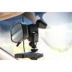 国产 新款四代加强型 行车记录仪 相机 摄像机 车载汽车后视镜云台支架 2