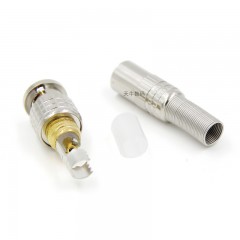 国产 JS/ 75-5美式金芯BNC接头 视频头 免焊接Q9头 拧螺丝监控安防摄像机配件sdi视频插头 bnc监控视频转接头