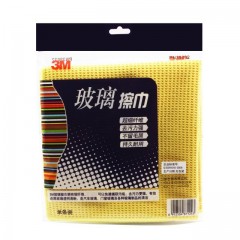 3M 汽车玻璃多功能擦巾 细纤维 去除污渍 PN39032