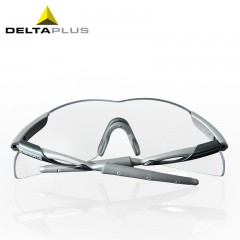 代尔塔 护目镜运动骑行眼镜 透明男女防风防沙 防雾防冲击防护眼镜101109