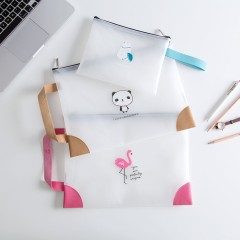 国产 手提透明文具袋拉链袋文件袋收纳袋塑料资料袋办公票据档案袋笔袋