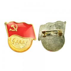 国产 标准中国共产党党徽  党员胸章胸徽带别针新型为人民服务党徽