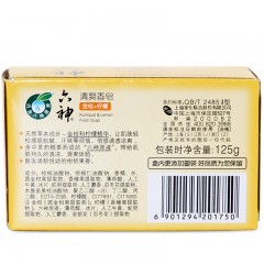 六神 清爽香皂（金桔+柠檬）125g男女除菌洗手肥皂