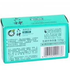 六神 清爽香皂（莲心+荷花）125g