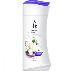 六神 清香爽肤沐浴露（栀子花香）200ml/750ml夏季男女用