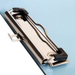 得力 9256透明塑料板夹A4板夹 书写板夹 垫板 书写垫板 文件板夹