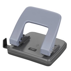 得力 中号二孔打孔机（带标尺）打洞器打孔机打洞机 办公用品0102