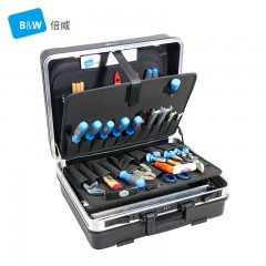 倍威  五金工具箱家用工业维修多功能车载收纳箱工具盒 120.03