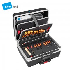 倍威 五金工具箱工业维修多功能车载拉杆箱家用收纳箱 115.04