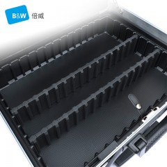 倍威 五金工具箱工业维修多功能车载拉杆箱家用收纳箱 115.04