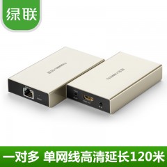 绿联 hdmi延长器单网线传输一对多高清网络转换器40280/40283 MM116