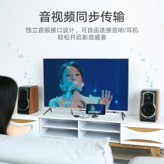 绿联 micro/mini hdmi转vga线手机平板连电视投影转换器MM111MM112