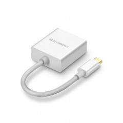 绿联CM140 Type-C转VGA转换器USB-C接口笔记本电视投影50511