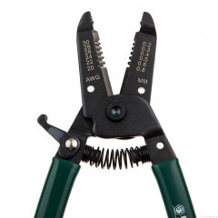 世达 电工6寸剥线钳子多功能拨线钳电缆剥皮器7寸剥皮钳 91201