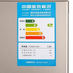 西门子  对开门冰箱  BCD-610W(KA92NV03TI)