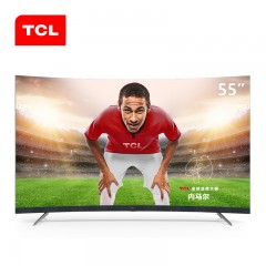 TCL  55英寸 超薄运动曲面4K电视 55T3