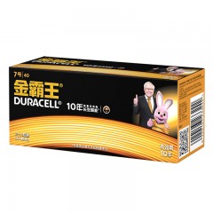 金霸王 AAA 7号电池碱性七号电池 40粒装