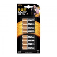金霸王 AA5号电池碱性五号电池 8粒装