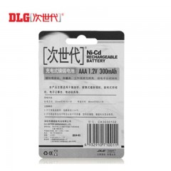 次世代 镍镉AAA7号充电电池1.2V 300MAH CK3030102