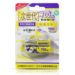 次世代 5号电池AA镍镉充电电池700mAh  CK2070102
