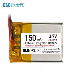 次世代 3.7V  聚合物锂电池 LP402025-150mAh
