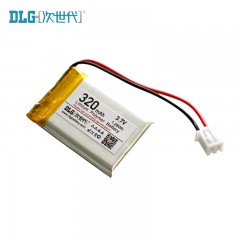 次世代 3.7V聚合物锂电池 LP352550-320mAh