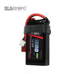 次世代 2S聚合物电池7.4V 2S25C-1000